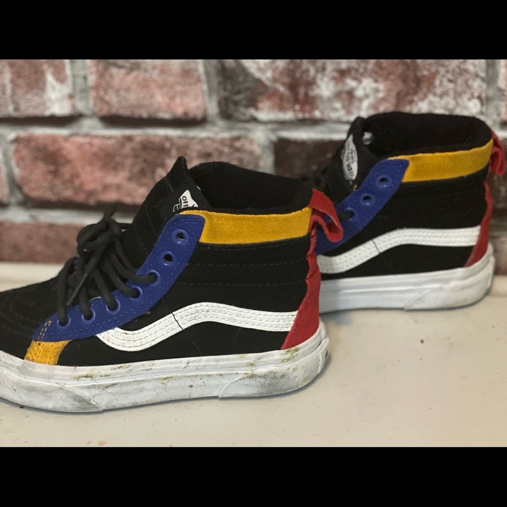 Multi Pattern Kids Vans - Picture 2 of 2